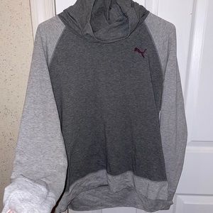 Grey Puma Hoodie